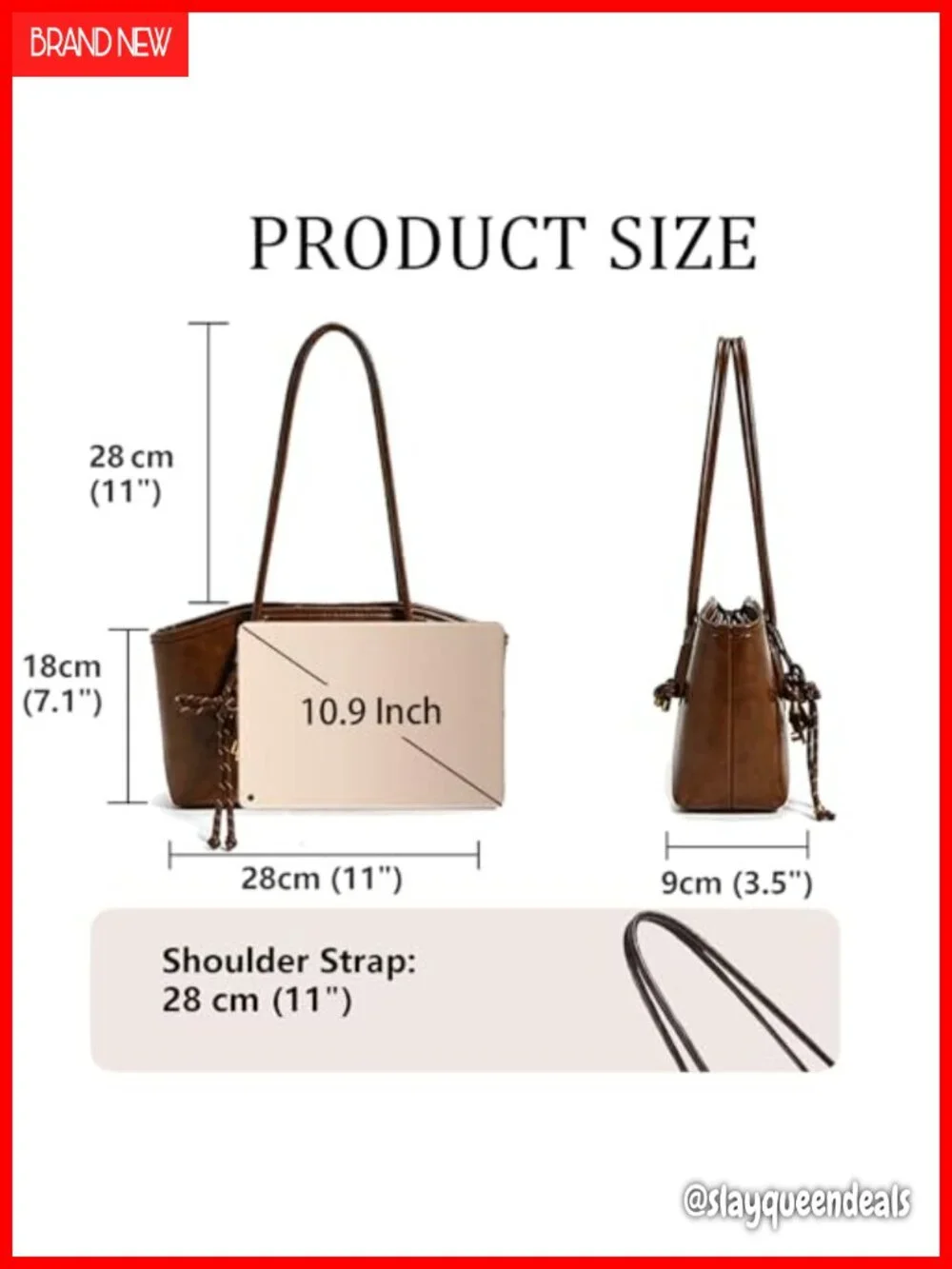 Vintage Hobo Purse Top Handle Shoulder Bag Faux Leather Tote Handbag with